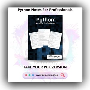 python notes for professionals